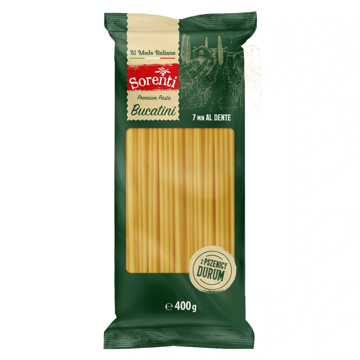 Makaron SORENTI Bucatini 400g 15szt