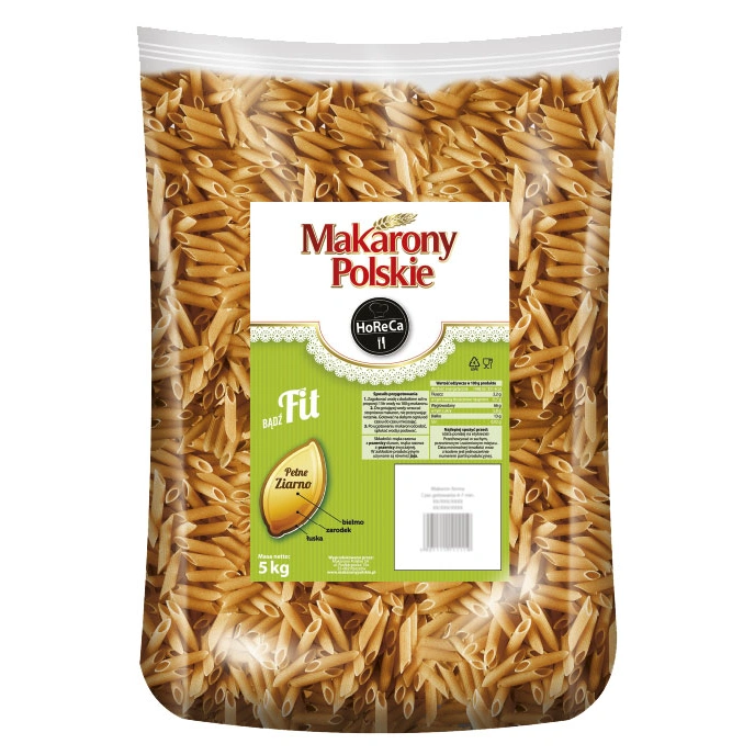 Makaron MAKARONY POLSKIE Razowy Pióra 3000g 3szt.