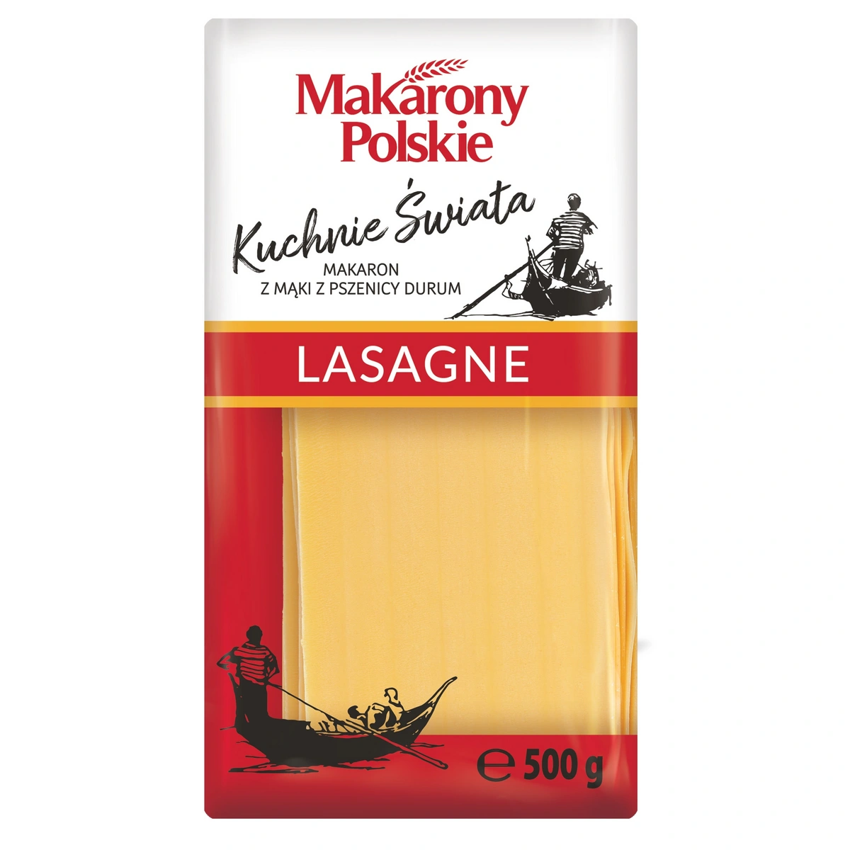 Makaron Makarony Lasagne 500g 12 szt.