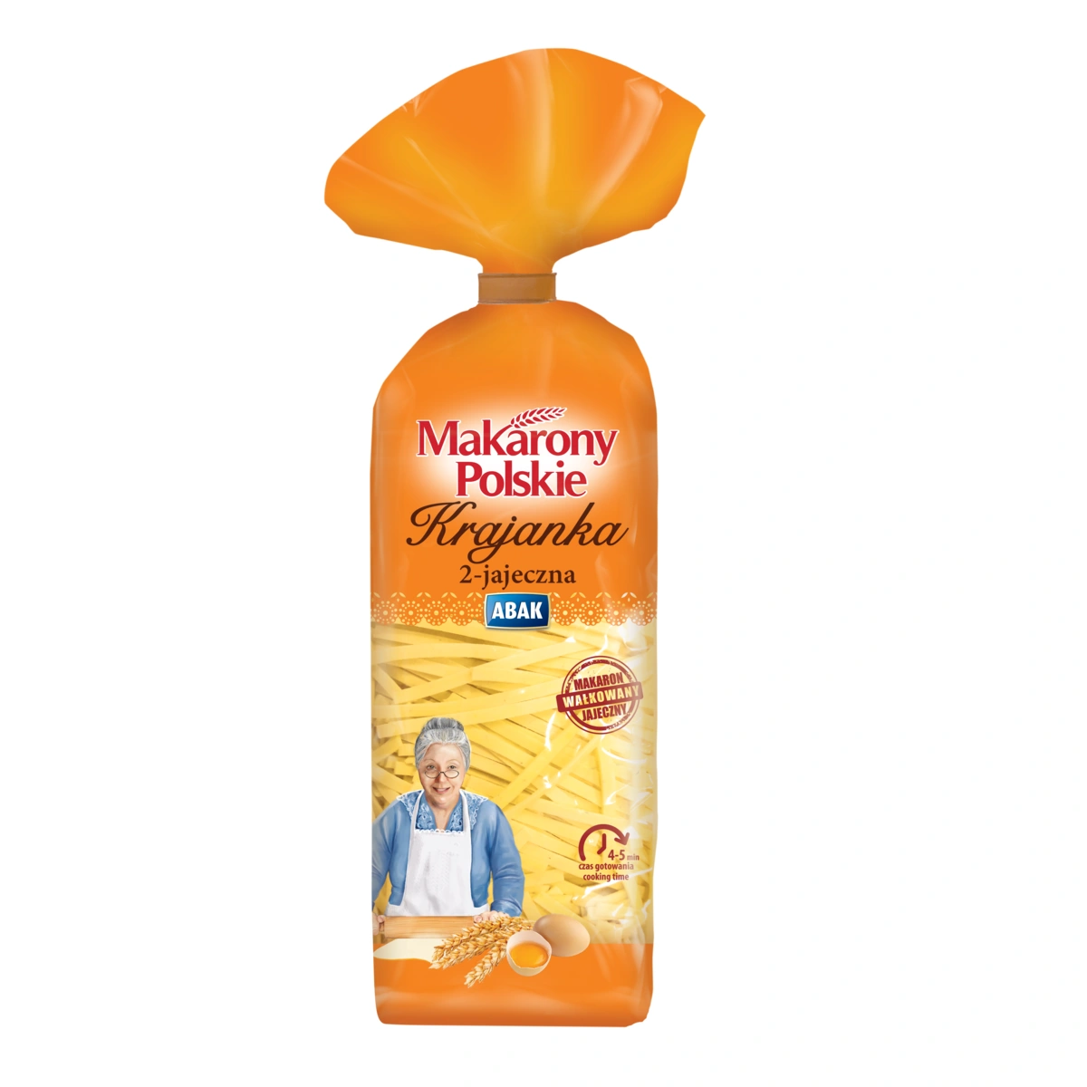 Makaron MAKARONY POLSKIE ABAK Krajanka 2-jajeczne 21szt
