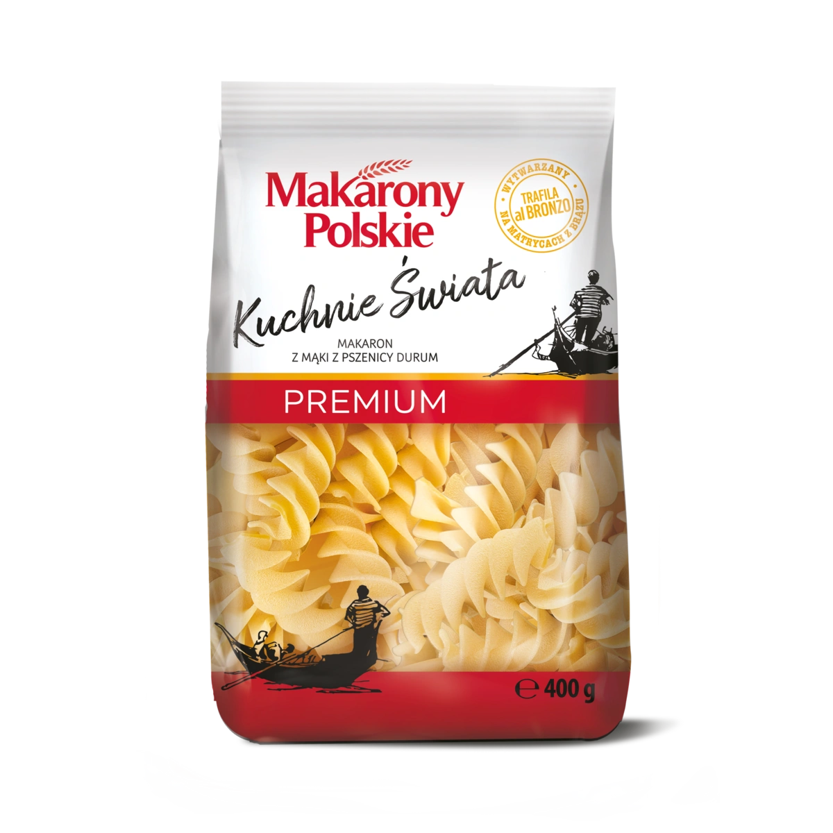 Makaron MAKARONY POLSKIE Duże Świdry 8 szt