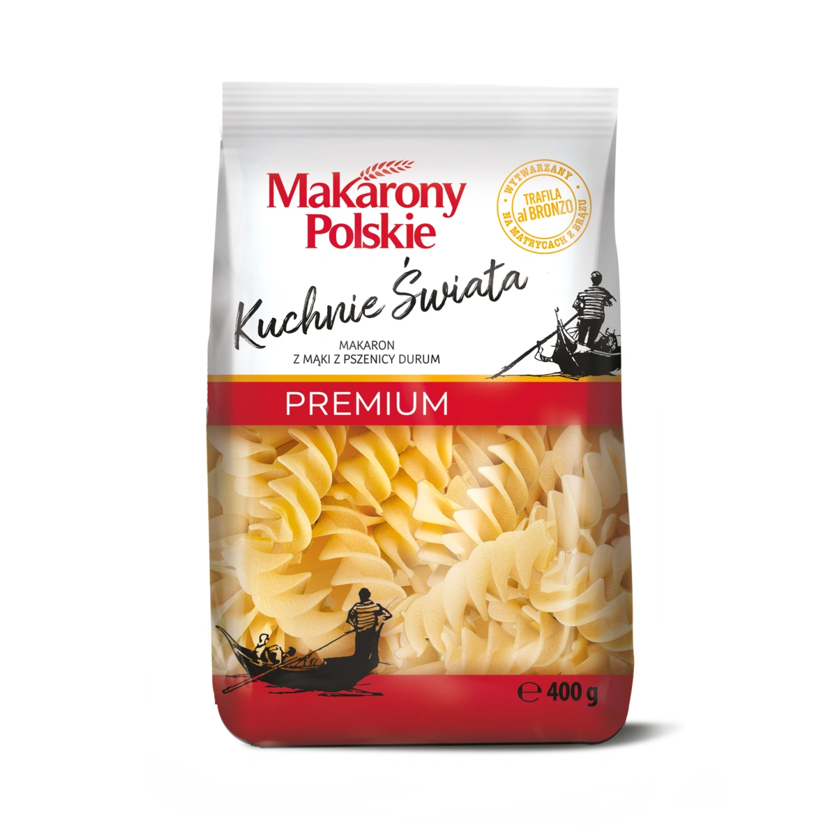 Makaron MAKARONY POLSKIE Duże Świdry 8 szt