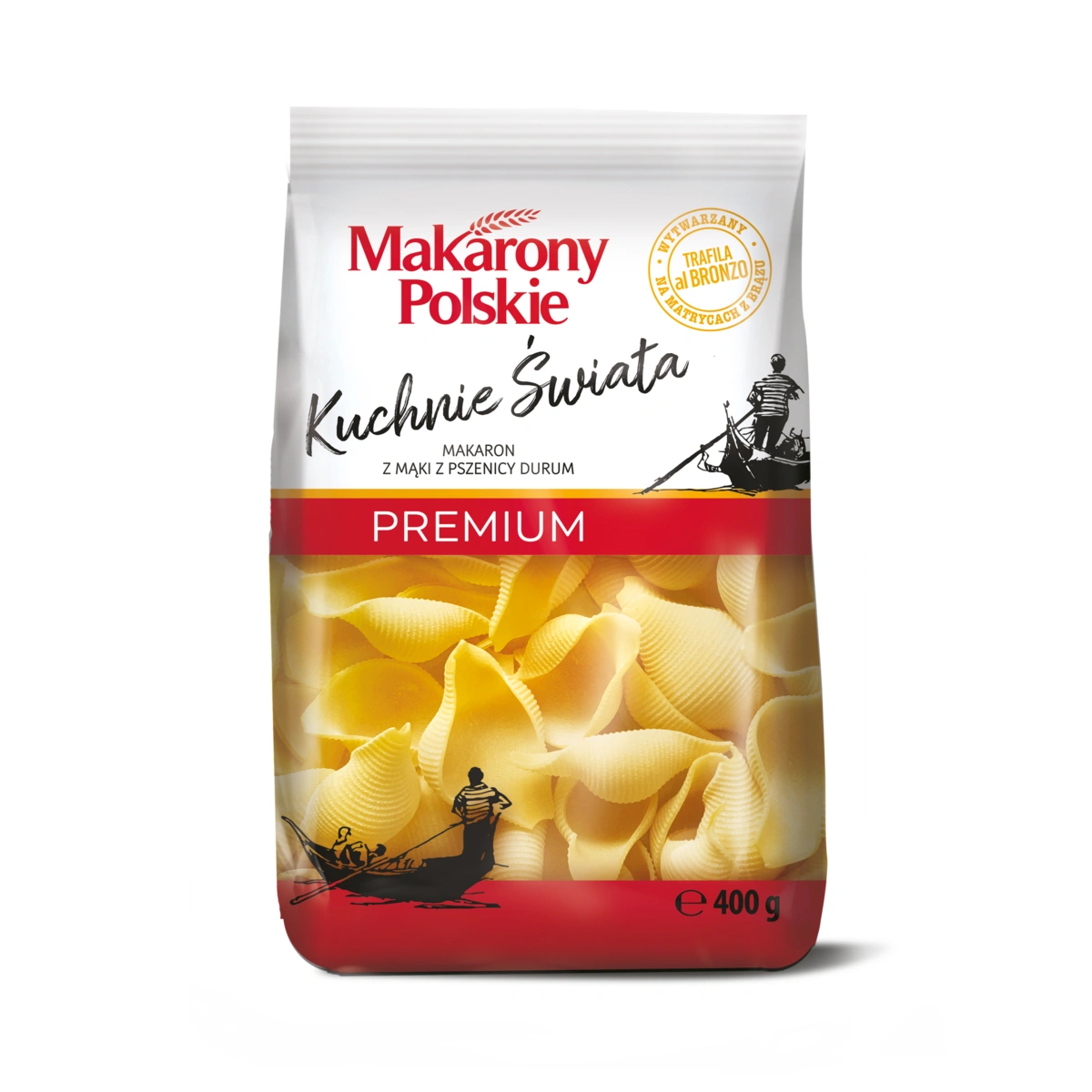 Makaron MAKARONY POLSKIE Duże Muszle 8 szt