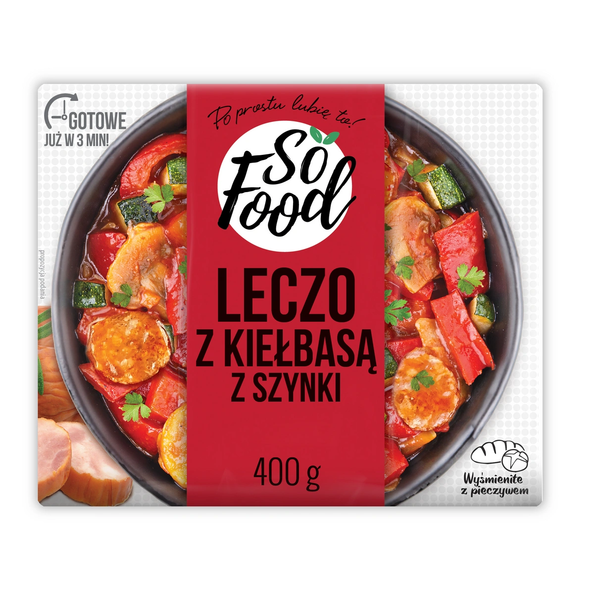 So Food Danie gotowe: Leczo z kiełbasą z szynki 400g